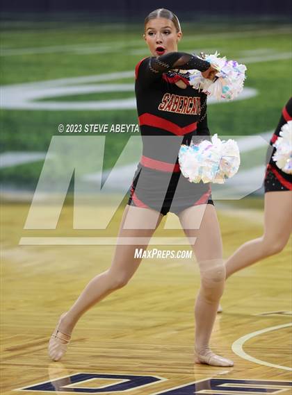 Thumbnail 2 in Castle View CHSAA Spirit Poms photogallery.