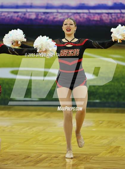 Thumbnail 1 in Castle View CHSAA Spirit Poms photogallery.