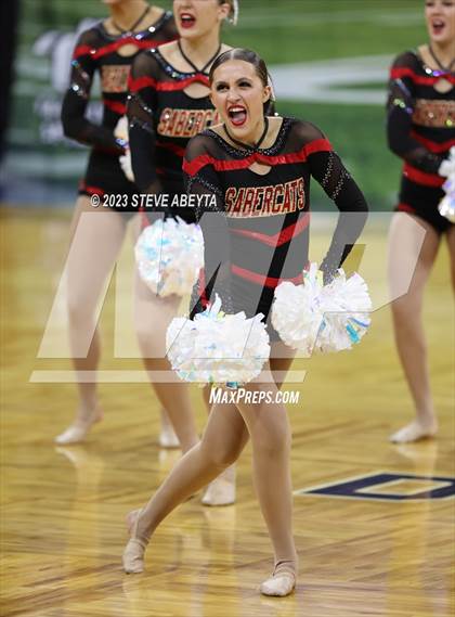 Thumbnail 3 in Castle View CHSAA Spirit Poms photogallery.
