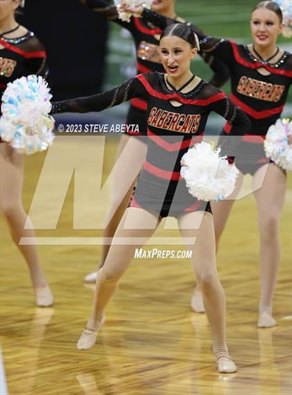 Thumbnail 3 in Castle View CHSAA Spirit Poms photogallery.