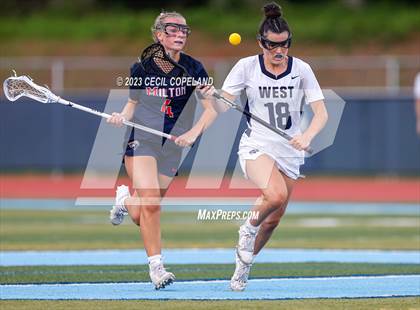 Thumbnail 3 in West Forsyth vs. Milton (GHSA 7A Championship) photogallery.