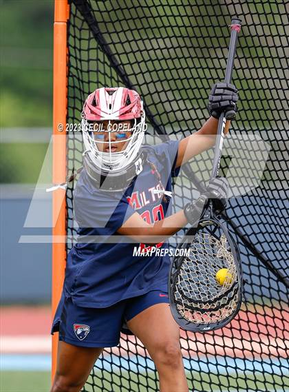Thumbnail 3 in West Forsyth vs. Milton (GHSA 7A Championship) photogallery.