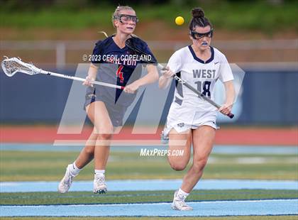 Thumbnail 2 in West Forsyth vs. Milton (GHSA 7A Championship) photogallery.