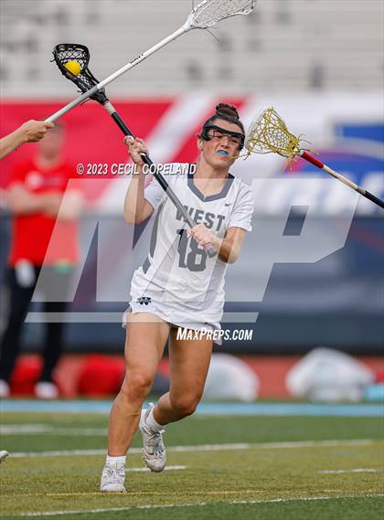 Thumbnail 2 in West Forsyth vs. Milton (GHSA 7A Championship) photogallery.