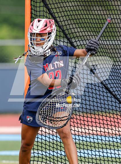 Thumbnail 2 in West Forsyth vs. Milton (GHSA 7A Championship) photogallery.