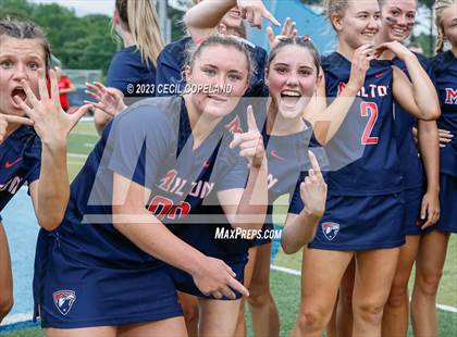 Thumbnail 3 in West Forsyth vs. Milton (GHSA 7A Championship) photogallery.