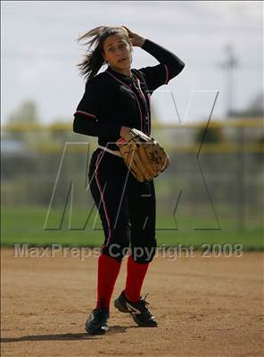 Thumbnail 1 in Mira Loma vs. Galt (Stephanie LeDoux Tournament) photogallery.