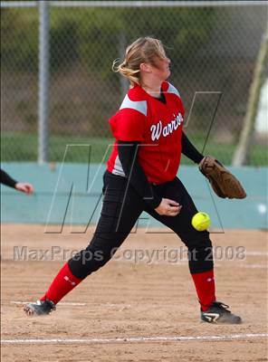 Thumbnail 2 in Mira Loma vs. Galt (Stephanie LeDoux Tournament) photogallery.