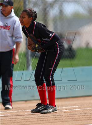Thumbnail 2 in Mira Loma vs. Galt (Stephanie LeDoux Tournament) photogallery.