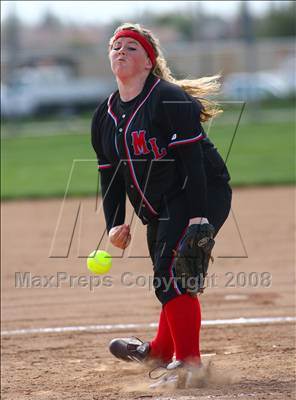 Thumbnail 2 in Mira Loma vs. Galt (Stephanie LeDoux Tournament) photogallery.