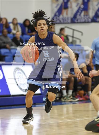 Thumbnail 1 in Oklahoma City Storm vs Link Academy (Bill Rowe's Queen City Showcase) photogallery.