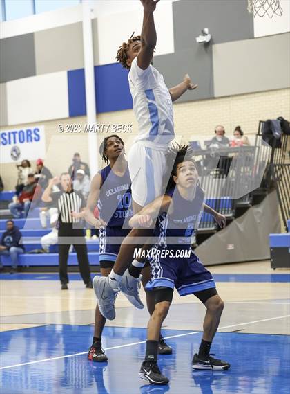 Thumbnail 2 in Oklahoma City Storm vs Link Academy (Bill Rowe's Queen City Showcase) photogallery.