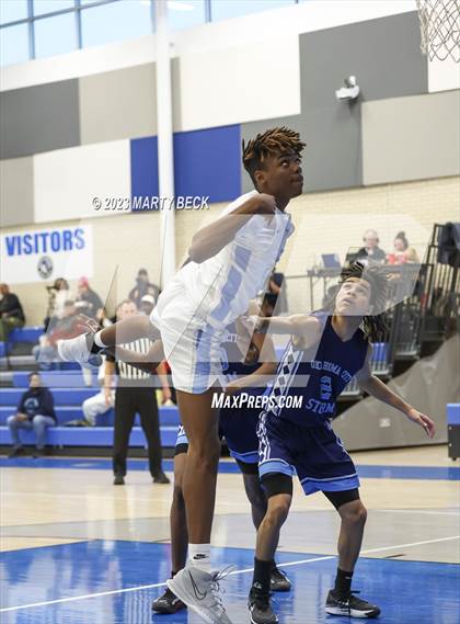 Thumbnail 1 in Oklahoma City Storm vs Link Academy (Bill Rowe's Queen City Showcase) photogallery.