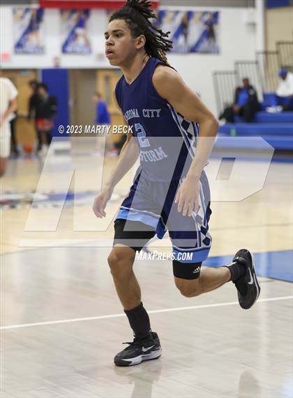 Thumbnail 3 in Oklahoma City Storm vs Link Academy (Bill Rowe's Queen City Showcase) photogallery.