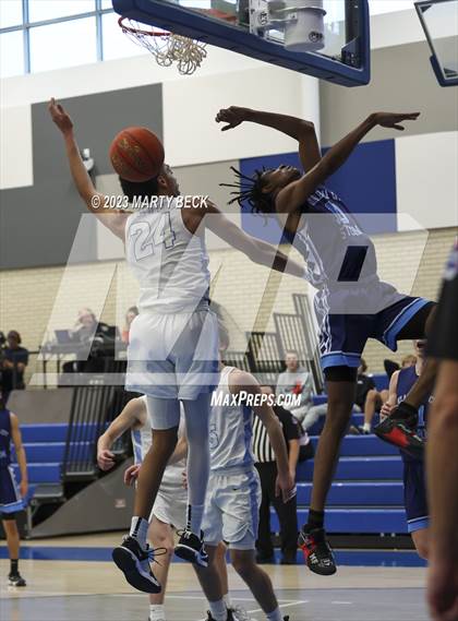 Thumbnail 1 in Oklahoma City Storm vs Link Academy (Bill Rowe's Queen City Showcase) photogallery.