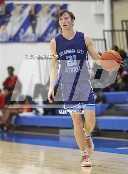 Thumbnail 1 in Oklahoma City Storm vs Link Academy (Bill Rowe's Queen City Showcase) photogallery.