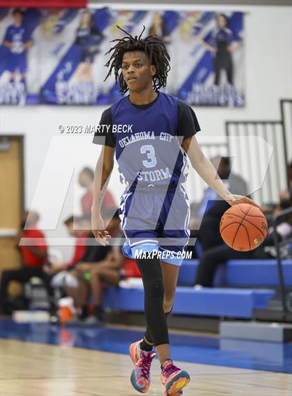 Thumbnail 1 in Oklahoma City Storm vs Link Academy (Bill Rowe's Queen City Showcase) photogallery.