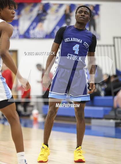 Thumbnail 2 in Oklahoma City Storm vs Link Academy (Bill Rowe's Queen City Showcase) photogallery.