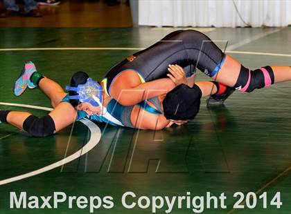 Thumbnail 1 in CIF State Girls Wrestling Championships (Consolation Round A) photogallery.