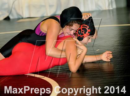 Thumbnail 2 in CIF State Girls Wrestling Championships (Consolation Round A) photogallery.