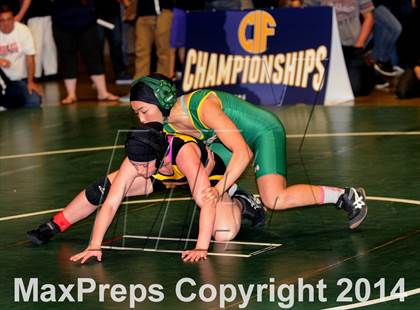 Thumbnail 1 in CIF State Girls Wrestling Championships (Consolation Round A) photogallery.