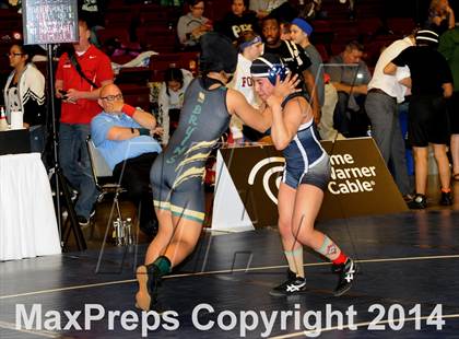 Thumbnail 3 in CIF State Girls Wrestling Championships (Consolation Round A) photogallery.