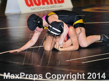 Thumbnail 2 in CIF State Girls Wrestling Championships (Consolation Round A) photogallery.