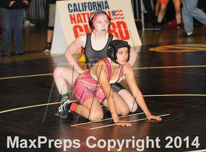 Thumbnail 1 in CIF State Girls Wrestling Championships (Consolation Round A) photogallery.