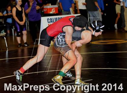 Thumbnail 3 in CIF State Girls Wrestling Championships (Consolation Round A) photogallery.