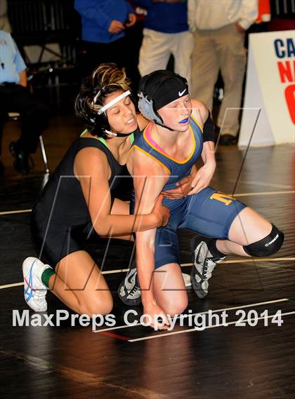 Thumbnail 3 in CIF State Girls Wrestling Championships (Consolation Round A) photogallery.