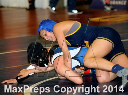 Thumbnail 1 in CIF State Girls Wrestling Championships (Consolation Round A) photogallery.