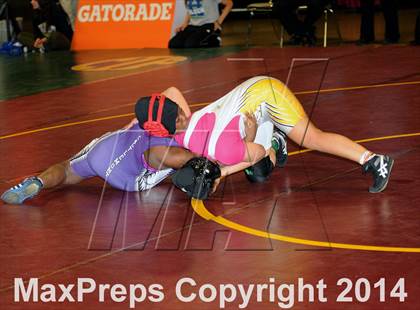 Thumbnail 2 in CIF State Girls Wrestling Championships (Consolation Round A) photogallery.