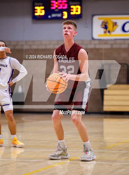 Thumbnail 2 in Fresno Christian vs. Ridgeview photogallery.