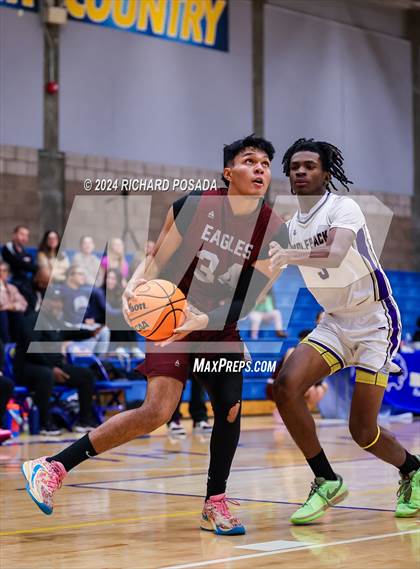 Thumbnail 3 in Fresno Christian vs. Ridgeview photogallery.