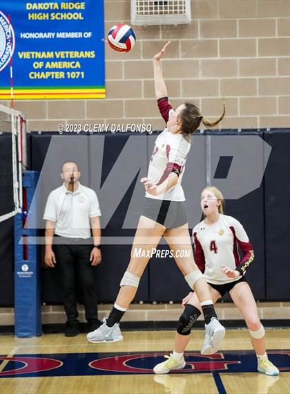 Thumbnail 2 in Rifle vs Rocky Mountain (Dakota Ridge Varsity Tournament) photogallery.