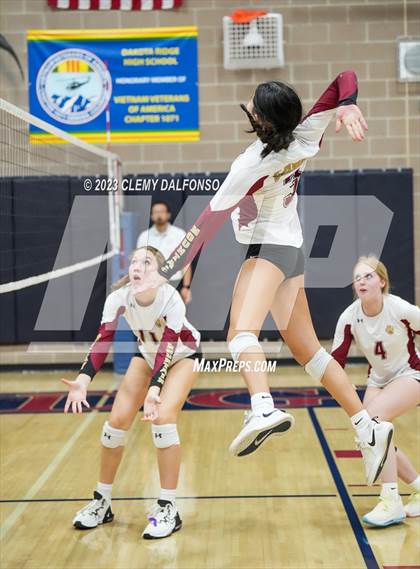 Thumbnail 3 in Rifle vs Rocky Mountain (Dakota Ridge Varsity Tournament) photogallery.