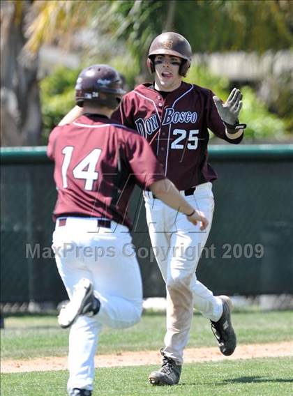 Thumbnail 2 in Don Bosco Prep vs. Spanish Fork (Anderson Bat National Classic) photogallery.