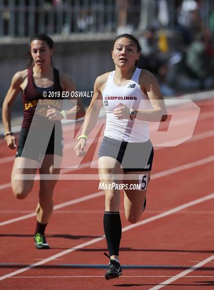Thumbnail 2 in CIF NCS Meet of Champions (Girls 200 Meter) photogallery.