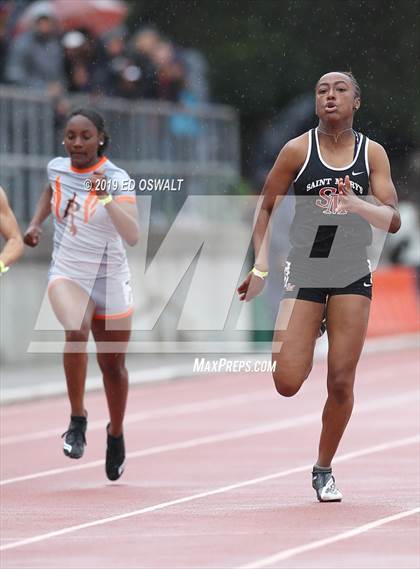 Thumbnail 1 in CIF NCS Meet of Champions (Girls 200 Meter) photogallery.