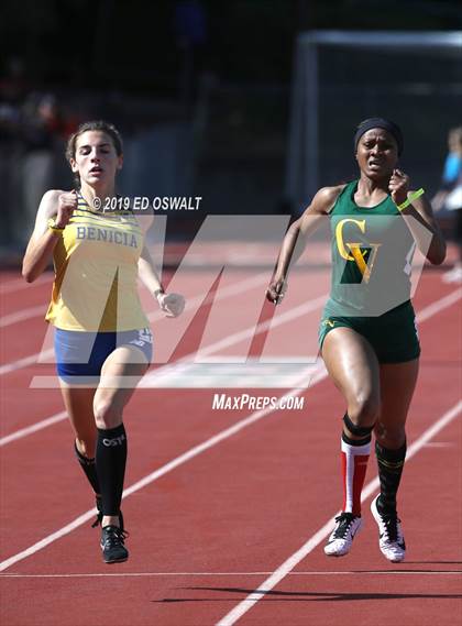 Thumbnail 2 in CIF NCS Meet of Champions (Girls 200 Meter) photogallery.