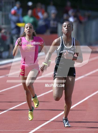 Thumbnail 2 in CIF NCS Meet of Champions (Girls 200 Meter) photogallery.