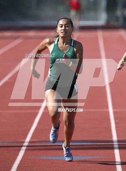 Thumbnail 2 in CIF NCS Meet of Champions (Girls 200 Meter) photogallery.