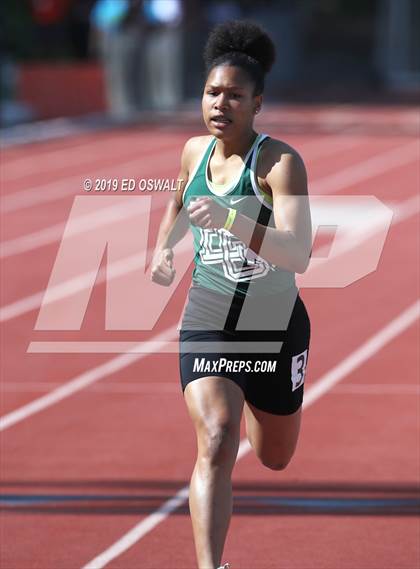 Thumbnail 2 in CIF NCS Meet of Champions (Girls 200 Meter) photogallery.