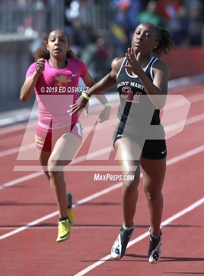 Thumbnail 3 in CIF NCS Meet of Champions (Girls 200 Meter) photogallery.