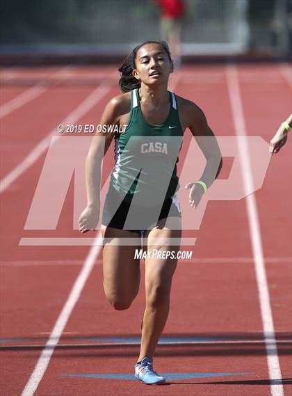 Thumbnail 1 in CIF NCS Meet of Champions (Girls 200 Meter) photogallery.