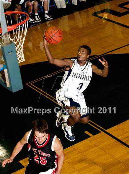 Thumbnail 1 in Lloyd Memorial vs. Holy Cross (Touchtone All A Classic Semifinal) photogallery.