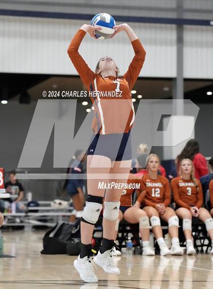 Thumbnail 2 in Caldwell vs. Cedar Creek (Legends Invitational) photogallery.
