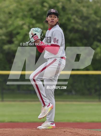 Thumbnail 2 in Patchogue-Medford vs Longwood (NYSPHSAA AAA Round 2) photogallery.