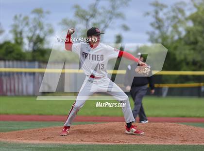 Thumbnail 2 in Patchogue-Medford vs Longwood (NYSPHSAA AAA Round 2) photogallery.