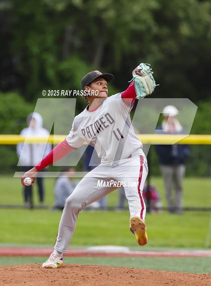 Thumbnail 1 in Patchogue-Medford vs Longwood (NYSPHSAA AAA Round 2) photogallery.
